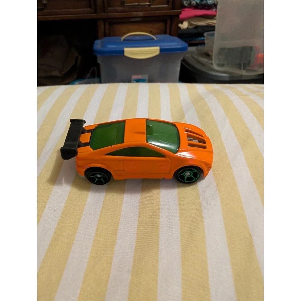 Hot Wheels Made for McD's 2012 Orange Car Diecast Toy Vehicle Mattel